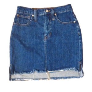 Madewell mini skirt womens size 24
